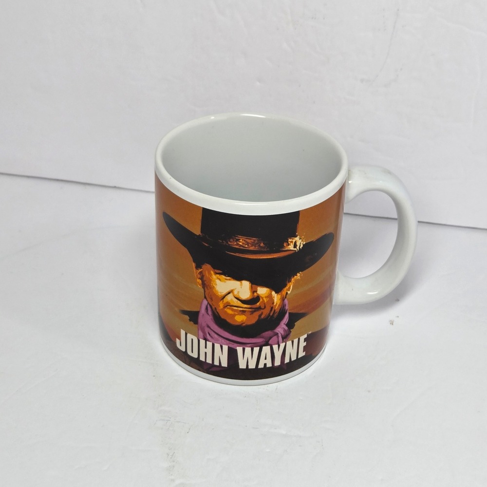 John Wayne The Duke Quote Ceramic Coffee Mug Western Collectible